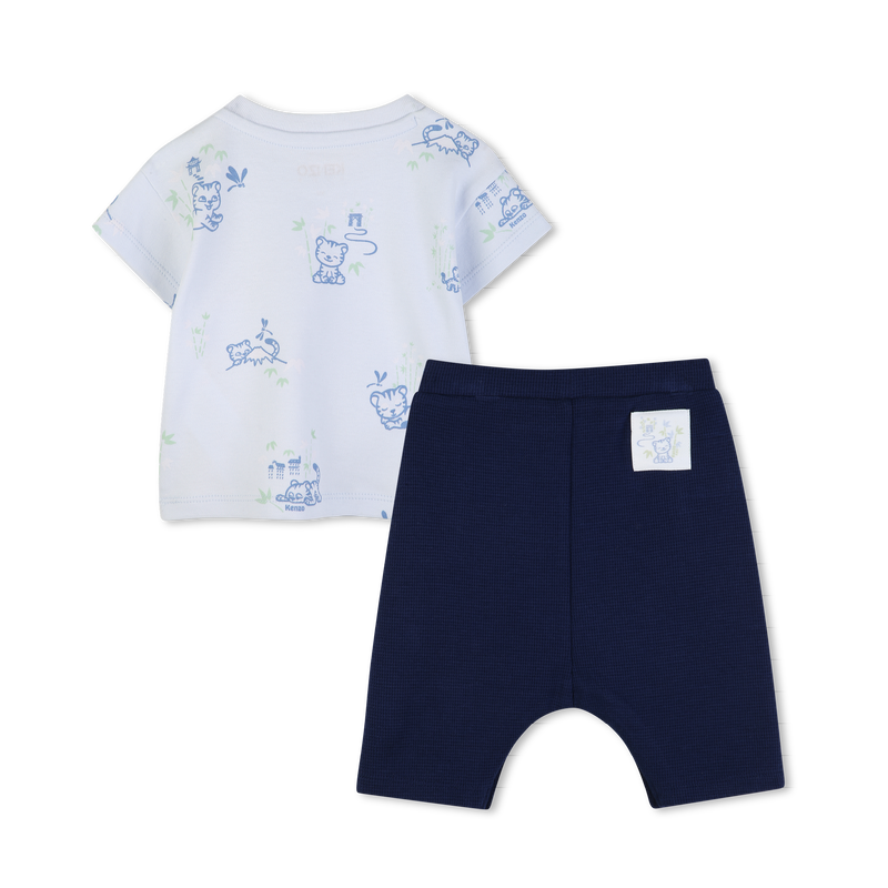 SET AUS T-SHIRT UND HOSE KENZO KIDS 
                        JUNGE
