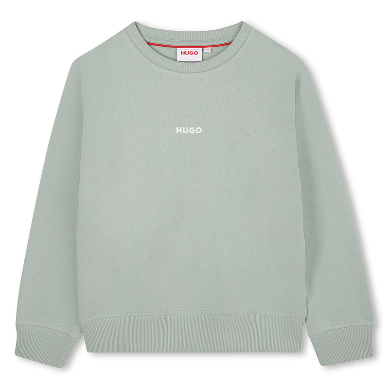 Sweatshirt mit Rundhalsausschnitt HUGO 
                        JUNGE
