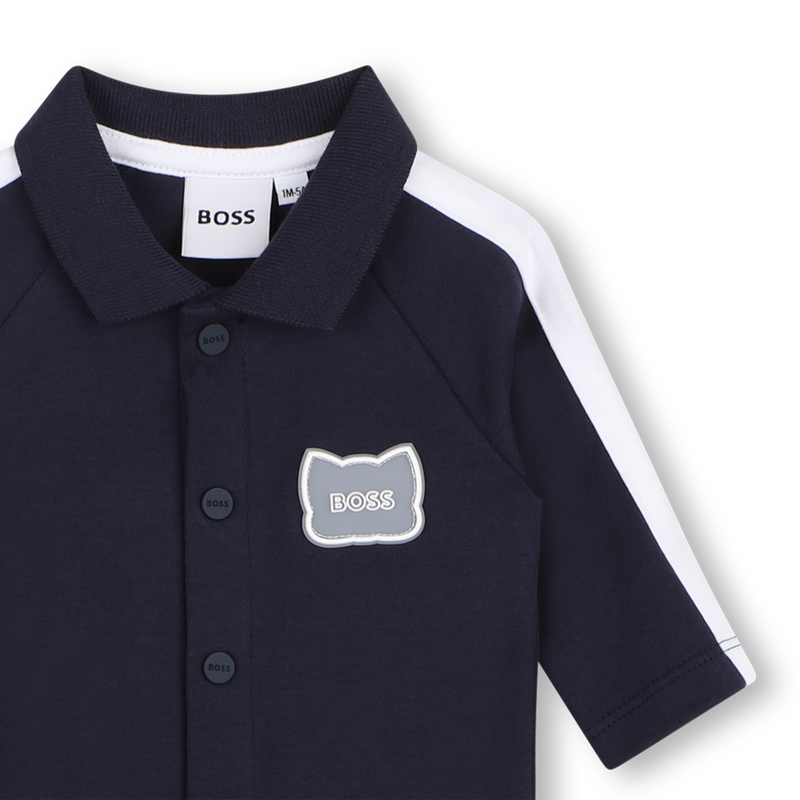 PYJAMA MIT DRUCKKNOPFVERSCHLUSS BOSS 
                        JUNGE