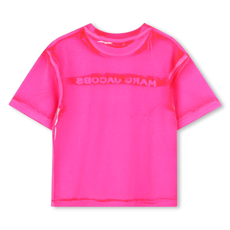 Baumwoll-T-Shirt mit Stickerei MARC JACOBS 
                        UNISEX