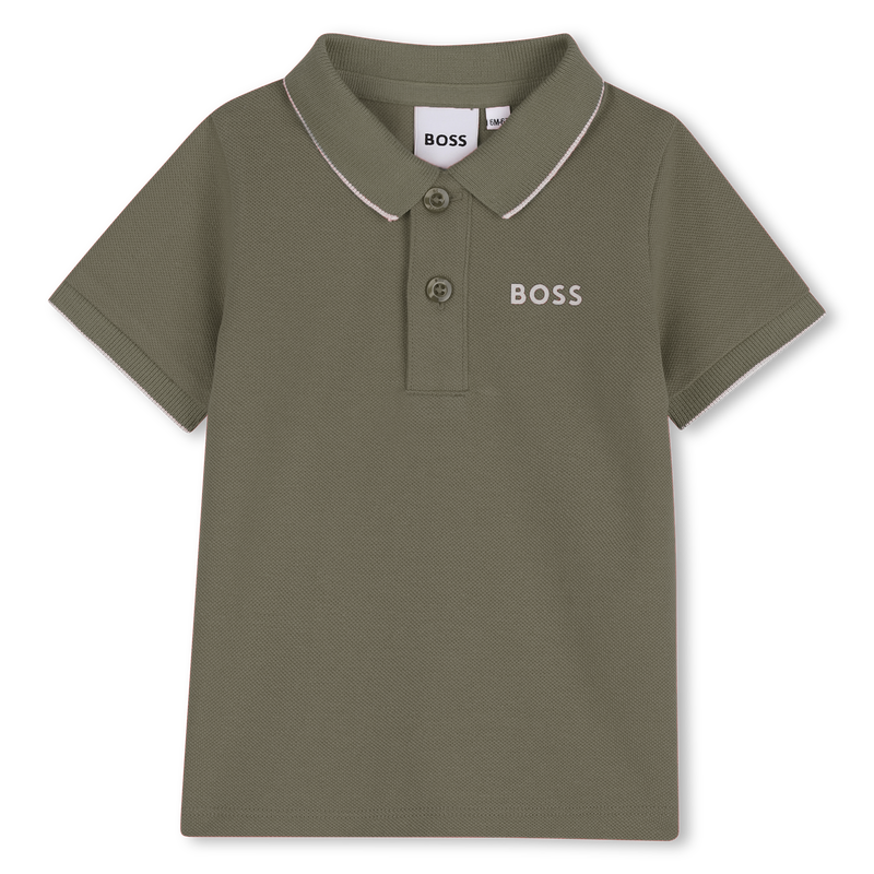 KURZ&Auml;RMELIGES POLOSHIRT BOSS 
                        JUNGE
