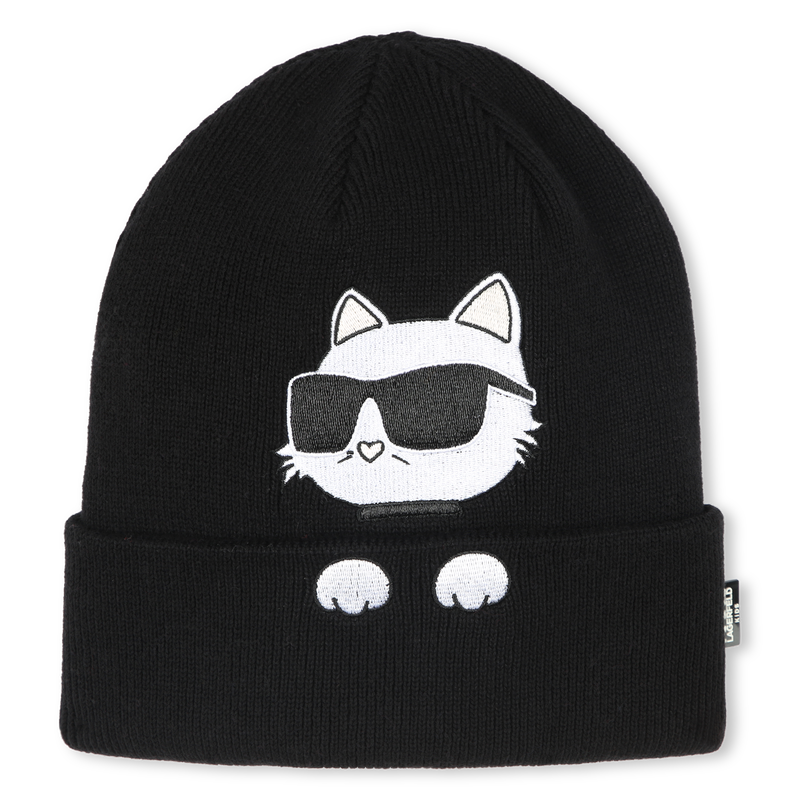 Set aus M&uuml;tze und Halsw&auml;rmer KARL LAGERFELD KIDS 
                        M&Auml;DCHEN