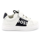 Ledersneaker mit Klettriemen BOSS 
                    JUNGE