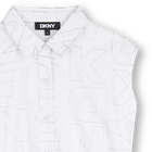 Bedrucktes kleid DKNY 
                    M&Auml;DCHEN