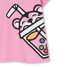 Kurz&auml;rmeliges kleid KENZO KIDS 
                    M&Auml;DCHEN