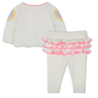Strick-Ensemble aus Baumwolle BILLIEBLUSH 
                    M&Auml;DCHEN