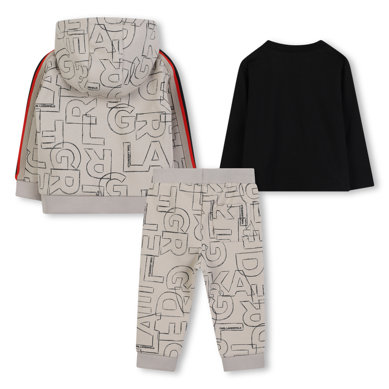 Dreiteiliges Set KARL LAGERFELD KIDS 
                        JUNGE