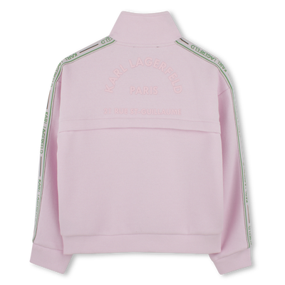 Sweatshirt mit Stretch-Taille KARL LAGERFELD KIDS M&Auml;DCHEN