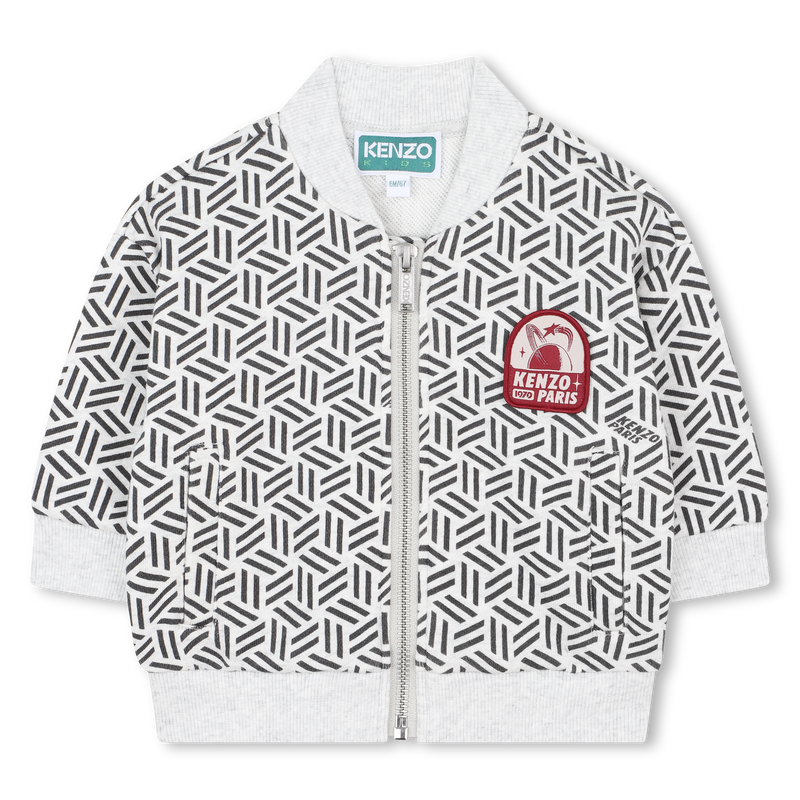 Set aus Strickjacke und Hose KENZO KIDS 
                        JUNGE