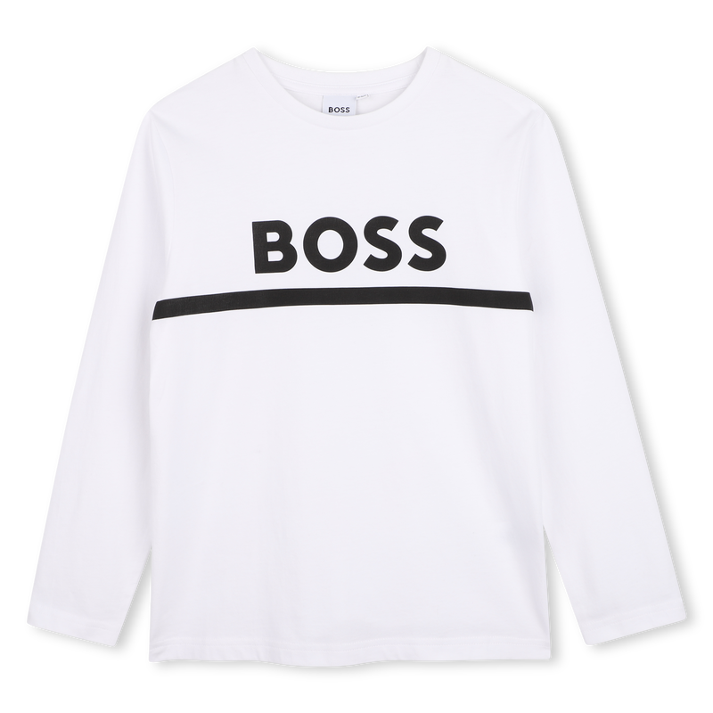 Lang&auml;rmeliges t-shirt BOSS 
                        JUNGE