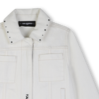 Jacke mit reissverschluss KARL LAGERFELD KIDS 
                    M&Auml;DCHEN