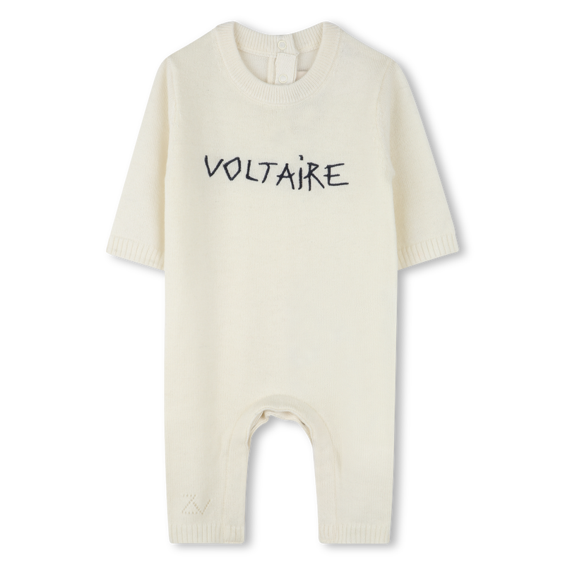 Strampler aus Wolle + Kaschmir ZADIG & VOLTAIRE 
                        UNISEX