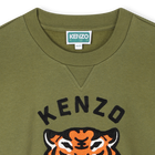 Sweatshirt aus ungeb&uuml;rstetem Fleece KENZO KIDS 
                    JUNGE