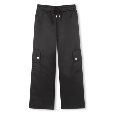 Gl&auml;nzende Hose mit Taschen MICHAEL KORS M&Auml;DCHEN