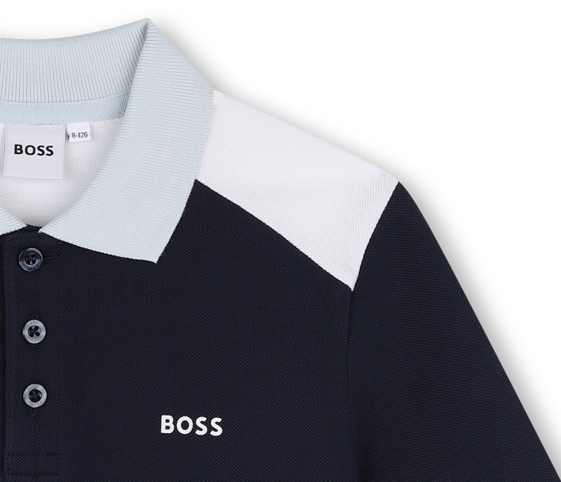 Kurz&auml;rmeliges Poloshirt BOSS 
                        JUNGE