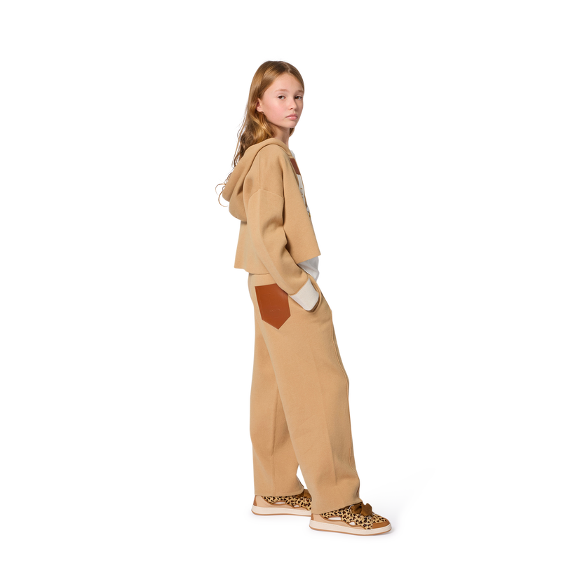 Cardigan aus Strick mit Kapuze LANVIN 
                        M&Auml;DCHEN