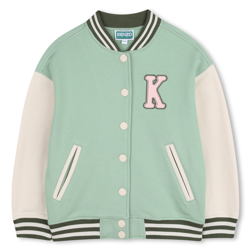 JOGGING-SWEATSHIRT MIT REISSVERSCHLUSS KENZO KIDS 
                        M&Auml;DCHEN