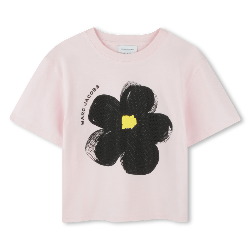 Kurzarm-T-Shirt aus Baumwolle MARC JACOBS 
                        M&Auml;DCHEN