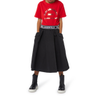 Leder-Stiefeletten KARL LAGERFELD KIDS 
                    M&Auml;DCHEN