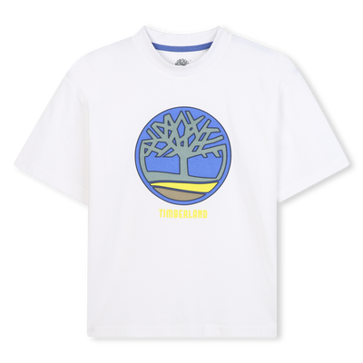 Kurz&auml;rmeliges T-Shirt aus Jersey TIMBERLAND JUNGE