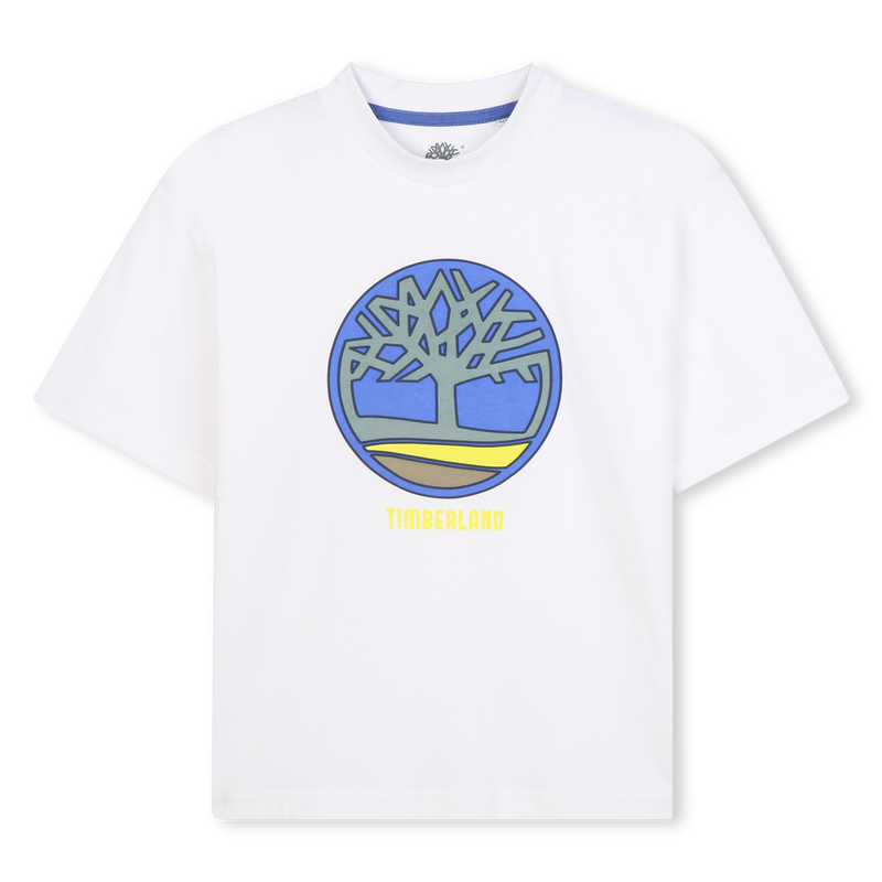 Kurz&auml;rmeliges T-Shirt aus Jersey TIMBERLAND 
                        JUNGE
