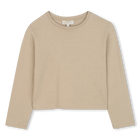 Lang&auml;rmeliges T-Shirt aus Jersey MICHAEL KORS 
                    M&Auml;DCHEN