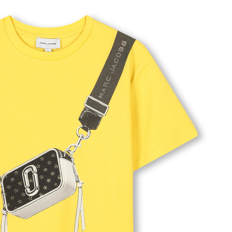 Gerades, kurzes Baumwoll-Kleid MARC JACOBS 
                        M&Auml;DCHEN