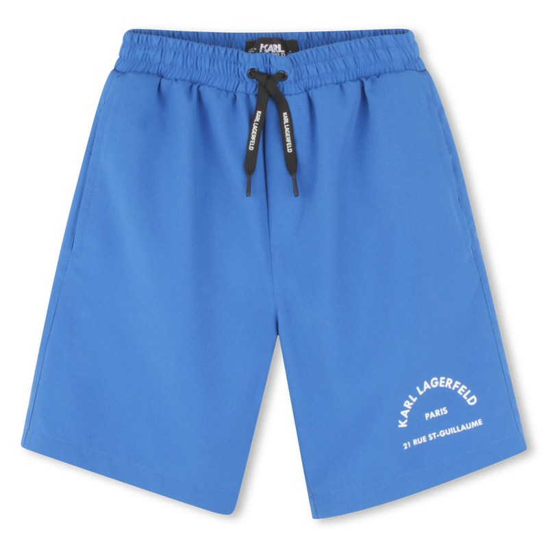 Badeshorts mit Taschen KARL LAGERFELD KIDS 
                        JUNGE
