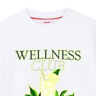 Kurz&auml;rmeliges t-shirt HUGO 
                    JUNGE