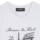 Kurz&auml;rmeliges T-Shirt KARL LAGERFELD KIDS 
                    M&Auml;DCHEN