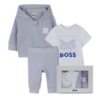 Strickjacke + hose + t-shirt-set BOSS 
                    JUNGE