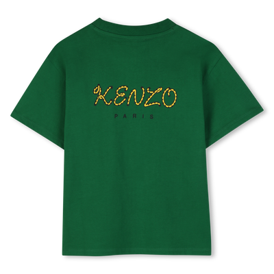 T-Shirt mit kurzen &Auml;rmeln KENZO KIDS UNISEX