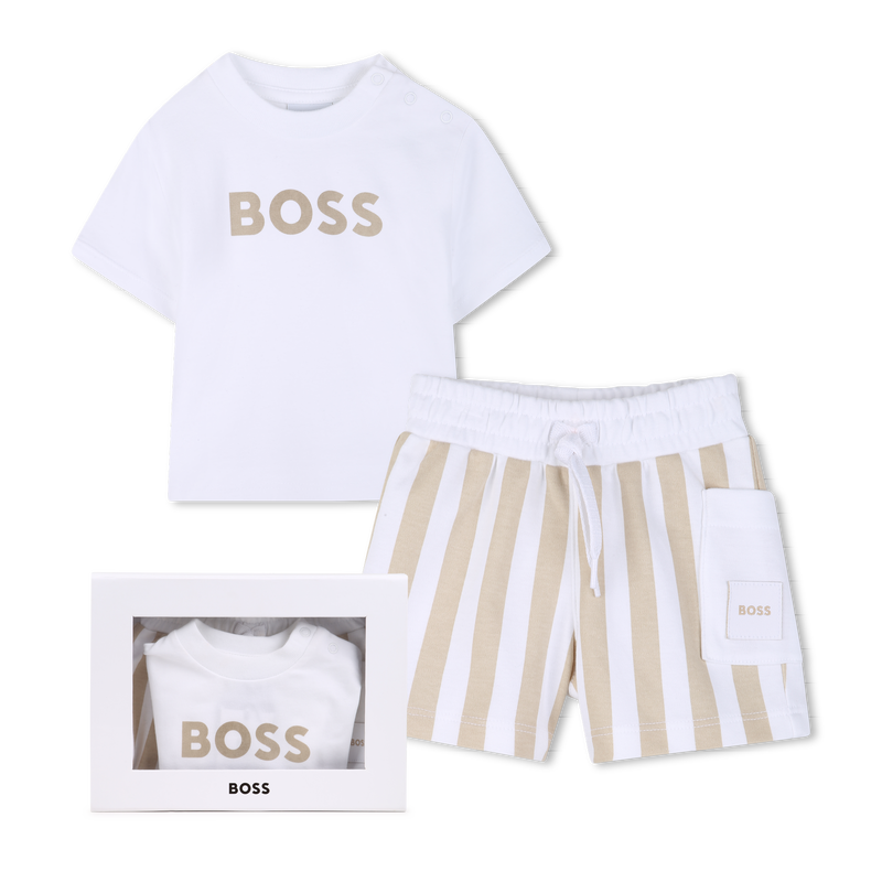 T-SHIRT + SHORTS SET BOSS 
                        JUNGE