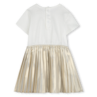 Festkleid aus Materialmix MICHAEL KORS 
                    M&Auml;DCHEN