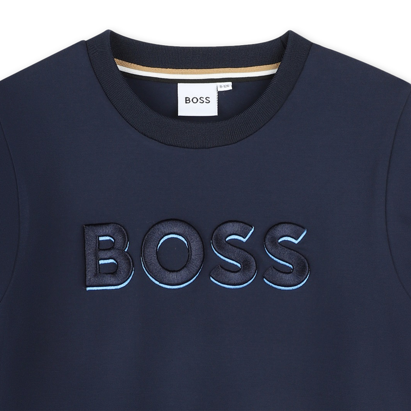 Sweatshirt mit Stickerei BOSS 
                        M&Auml;DCHEN