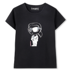 Kurz&auml;rmeliges t-shirt KARL LAGERFELD KIDS 
                    M&Auml;DCHEN
