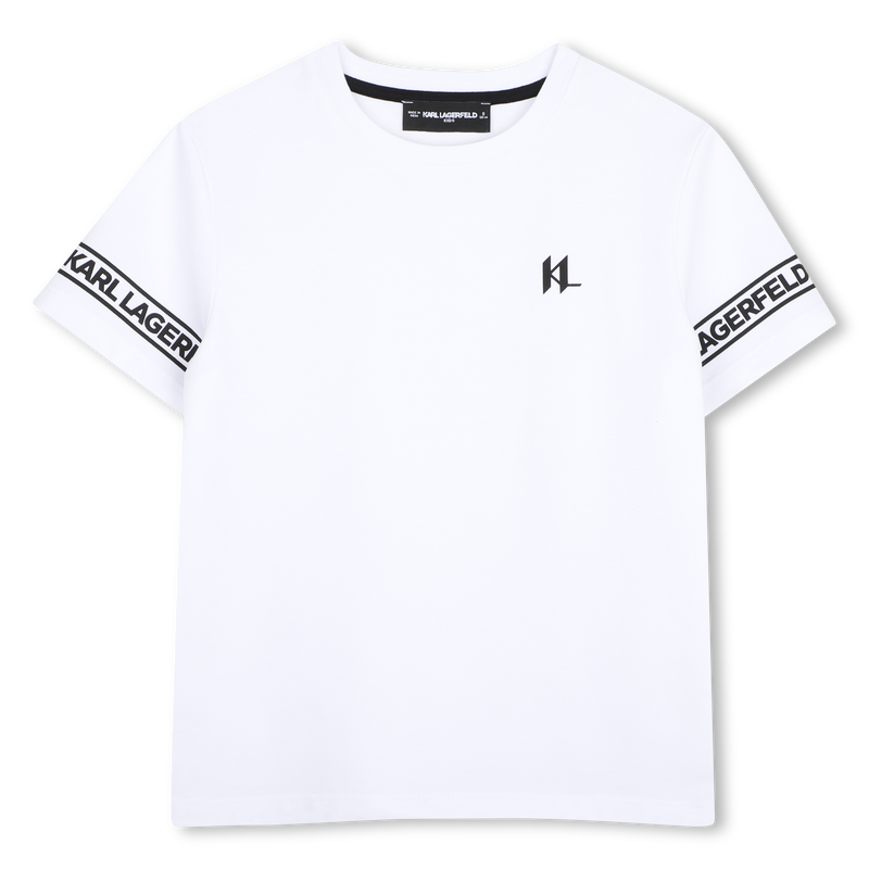 T-Shirt mit kurzen &Auml;rmeln KARL LAGERFELD KIDS 
                        JUNGE