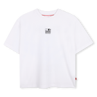T-Shirt mit kurzen &Auml;rmeln, WEISS, hi-res