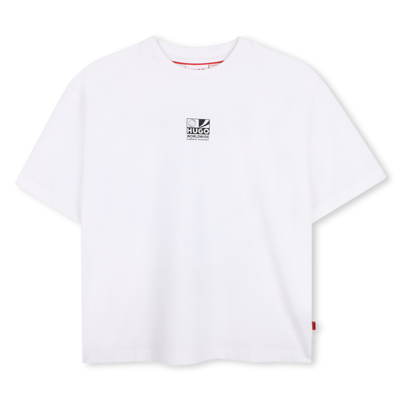 T-Shirt mit kurzen &Auml;rmeln HUGO 
                        JUNGE