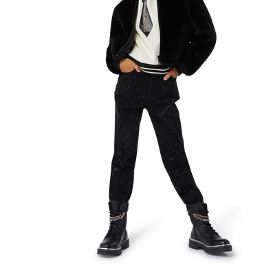 Oberteil mit Krawattenmotiv KARL LAGERFELD KIDS M&Auml;DCHEN