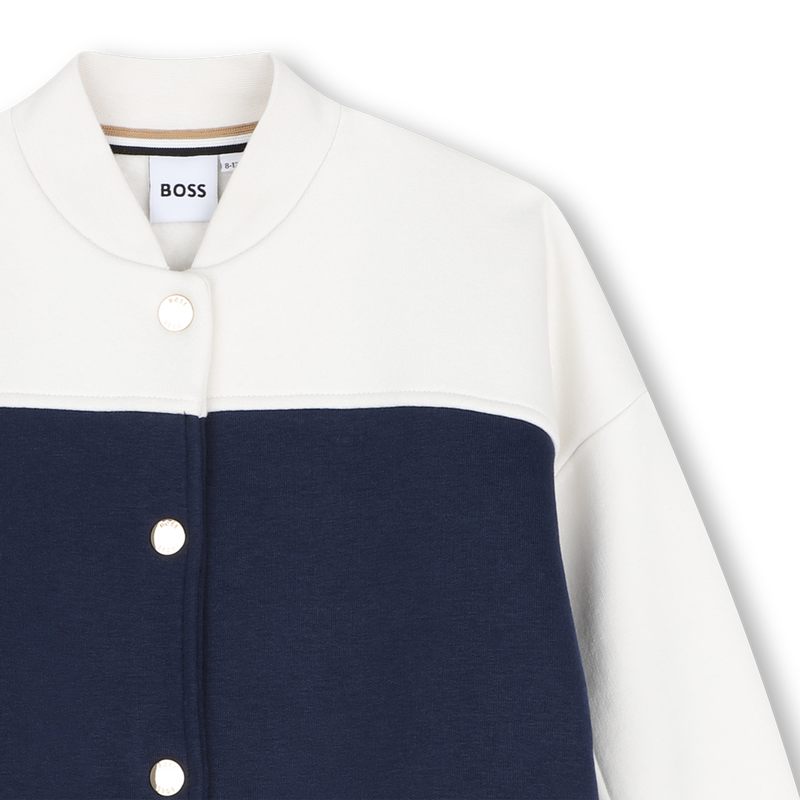 Fleece-Cardigan BOSS 
                        M&Auml;DCHEN