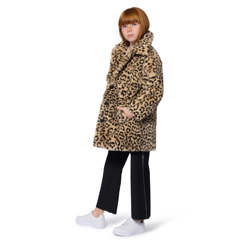 Langer Fleecemantel SONIA RYKIEL 
                        M&Auml;DCHEN