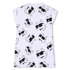 Kurz&auml;rmeliges kleid KARL LAGERFELD KIDS 
                    M&Auml;DCHEN