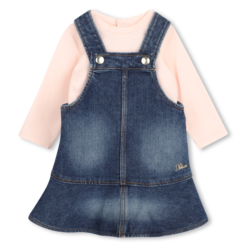 Kleid und T-Shirt-Set CHLOE 
                        M&Auml;DCHEN