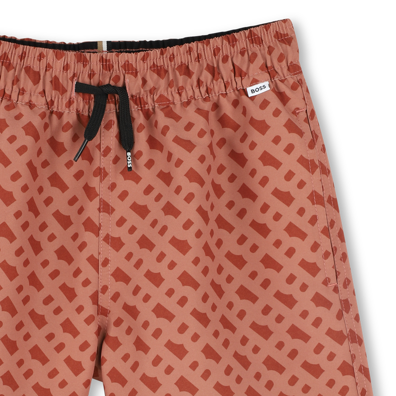 Badeshorts mit Monogramm BOSS 
                        JUNGE