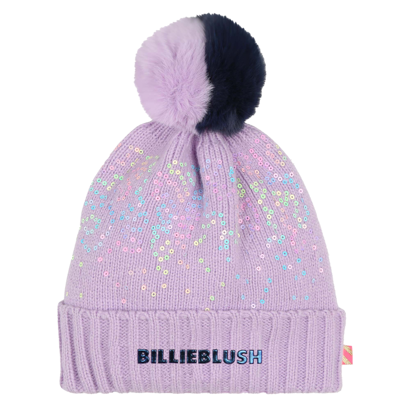 Bommelm&uuml;tze mit Pailletten BILLIEBLUSH 
                        M&Auml;DCHEN