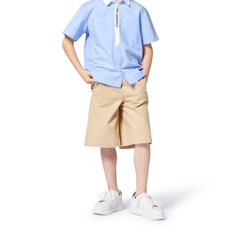 Twill-Bermudas KARL LAGERFELD KIDS 
                        JUNGE