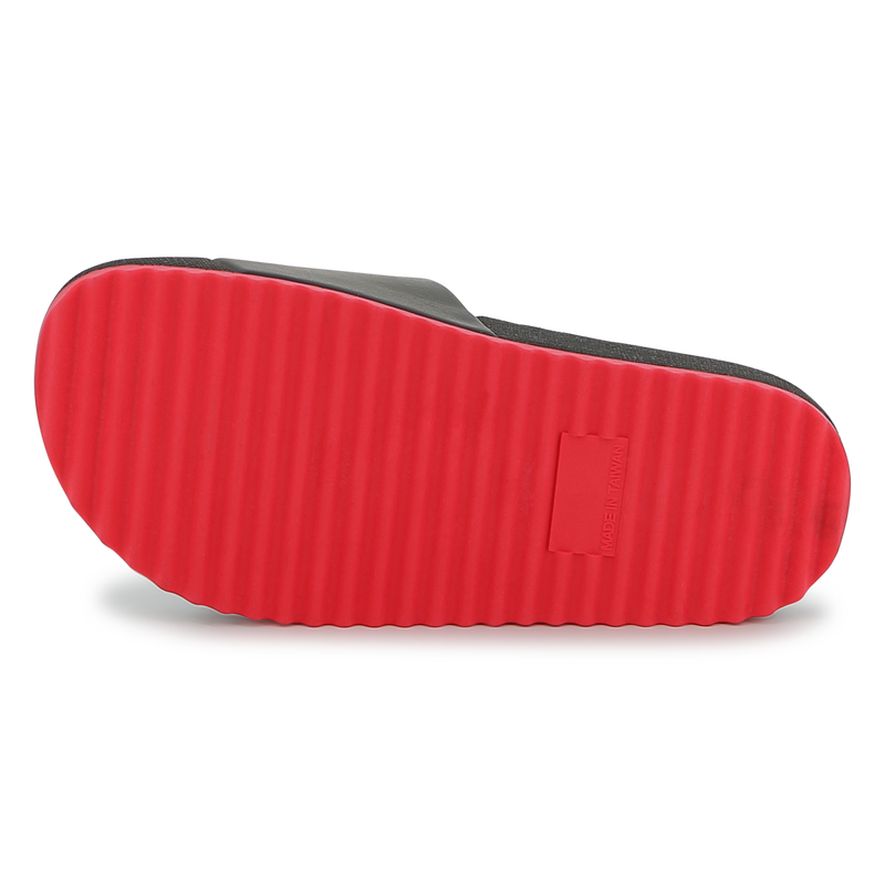 Zweifarbige Pantoletten HUGO 
                        JUNGE