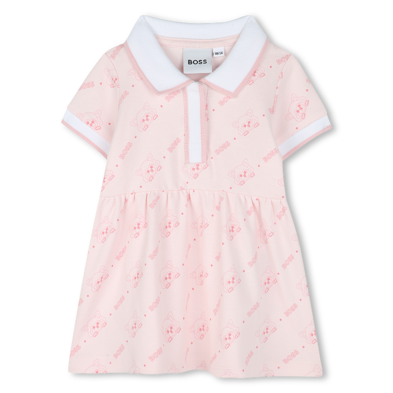 Bedrucktes Polokleid BOSS 
                        M&Auml;DCHEN
