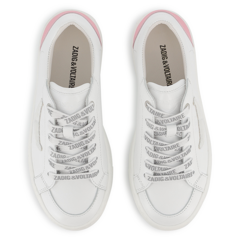 Ledersneakers zum Schn&uuml;ren